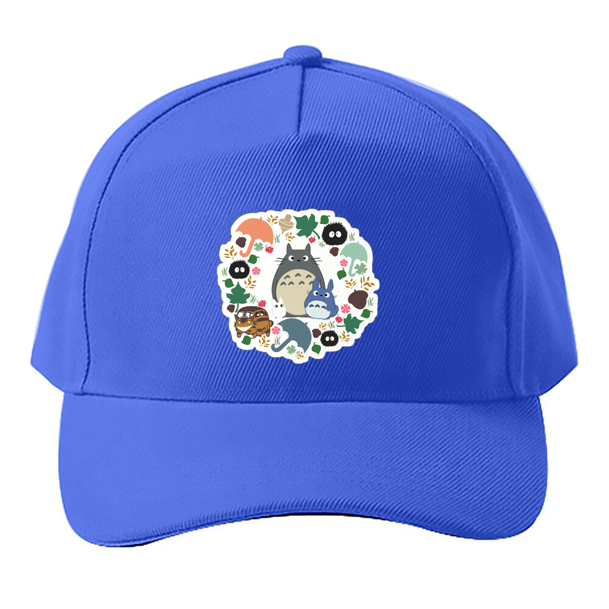（画像用） となりのトトロ 草壁メイ 草壁サツキ My Neighbor Totoro Satsuki Kusakabe Mei Kusakabe ベースボールキャップ 綿100％ 男女兼用 帽子 スポーツ